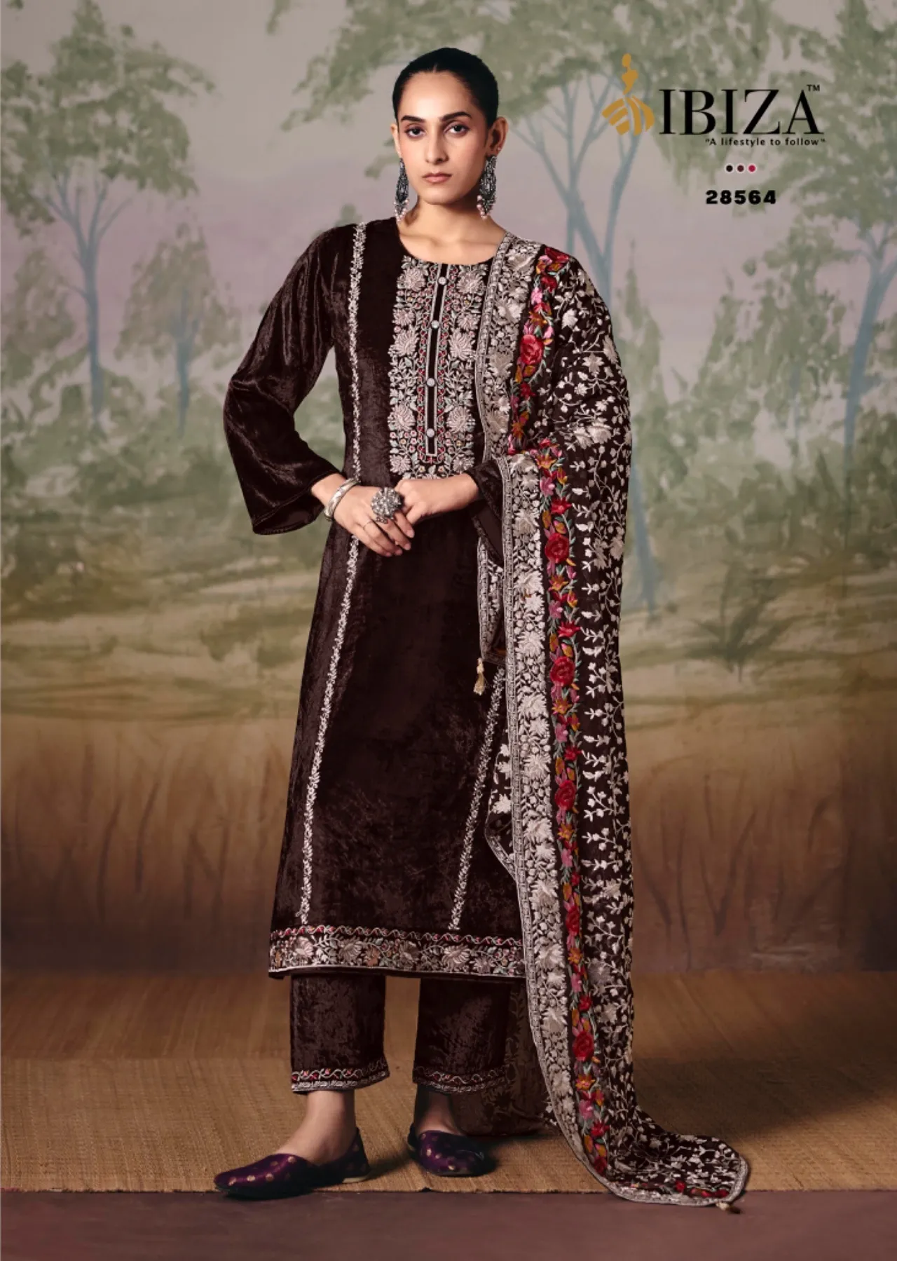 Ibiza Baano catalog wholesale clothing salwar kameez - Sanvari Fashion