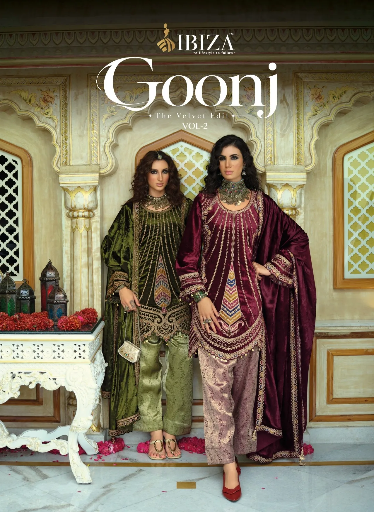 Ibiza Goonj vol 2 catalog daily wear salwar kameez wholesale - Sanvari Fashion