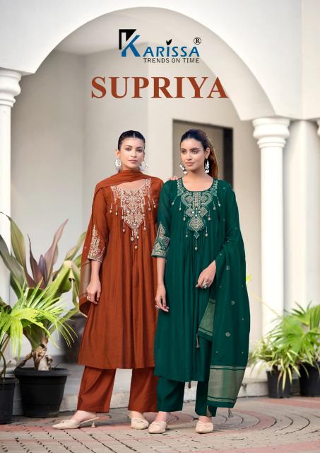 Karissa Supriya catalog designer kurti wholesalers in jaipur - Sanvari Fashion