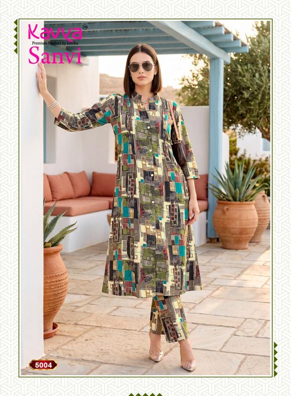 Kavya Sanvi vol 5 catalog coord set for boutique - Sanvari Fashion