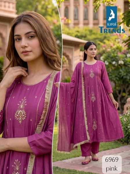 Kaya 6969 catalog trivandrum kurtis wholesale at cheap prices - Sanvari Fashion