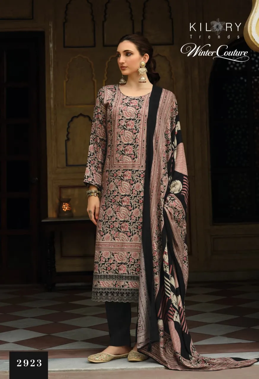 Kilory Winter Couture catalog designer salwar kameez wholesale in mumbai - Sanvari Fashion