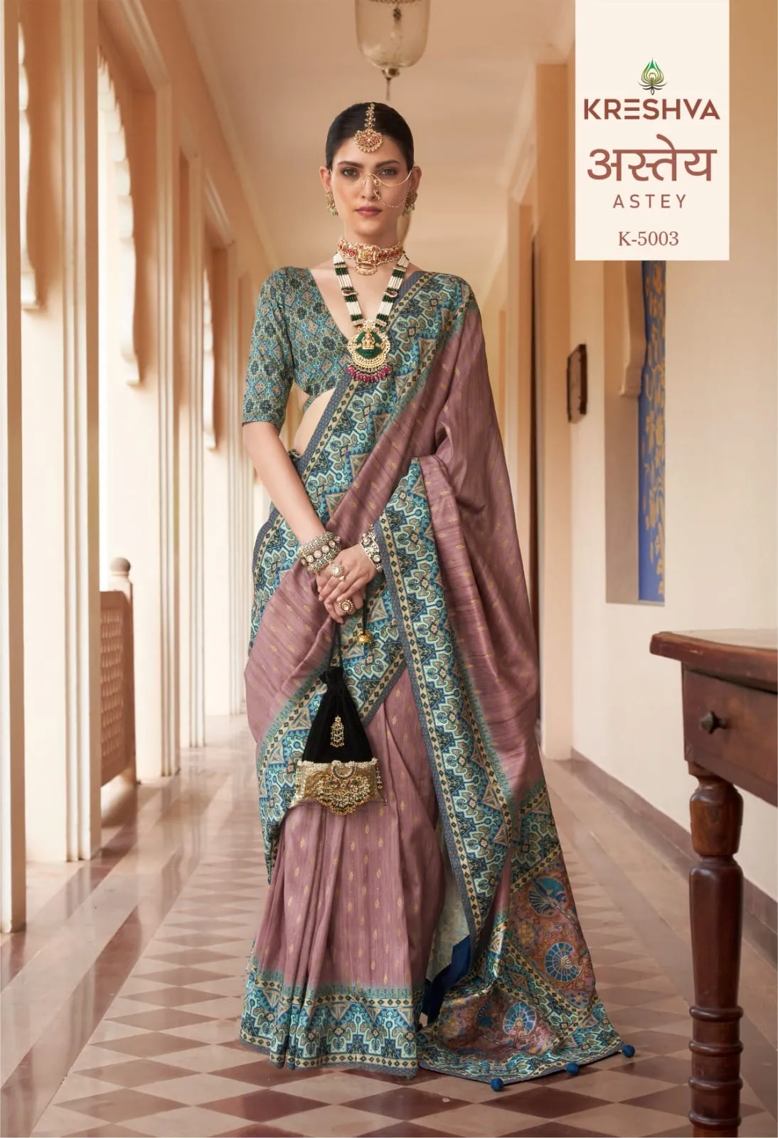 Kreshva Astey catalog wholesale saree dealers in tamilnadu - Sanvari Fashion
