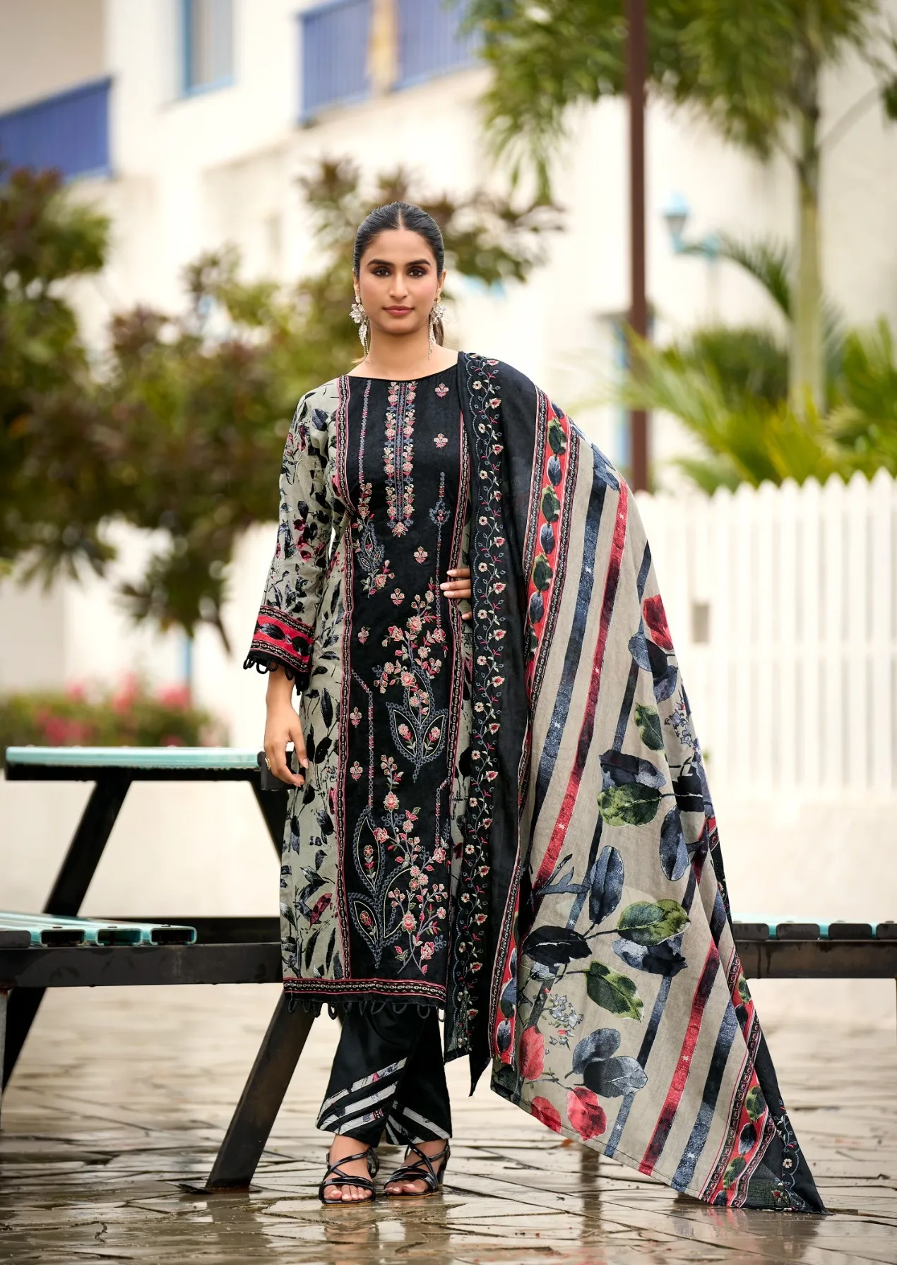 Levisha Madhubala vol 21 catalog wholesale ladies dress material market in surat - Sanvari Fashion