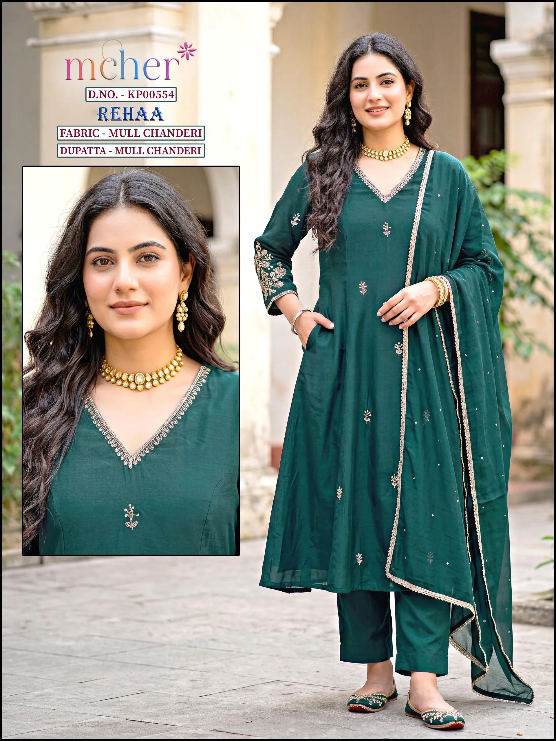 Meher Rehaa catalog address for wholesale kurtis in mumbai - Sanvari Fashion