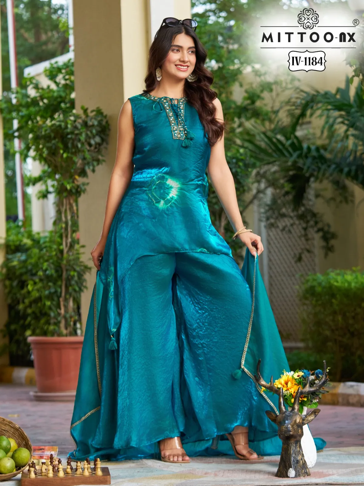 Mittoo IV 1184 & 1185 catalog w kurtis official wholesaler - Sanvari Fashion