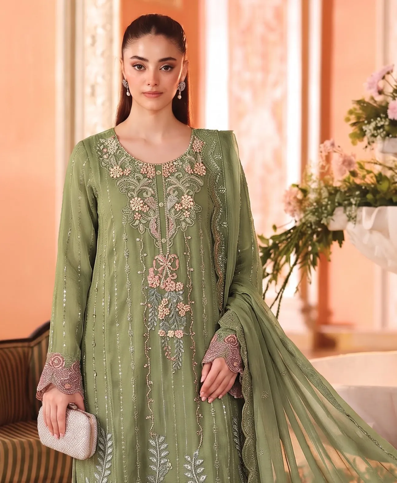 Motifz 5560 catalog wholesale pakistani suites - Sanvari Fashion
