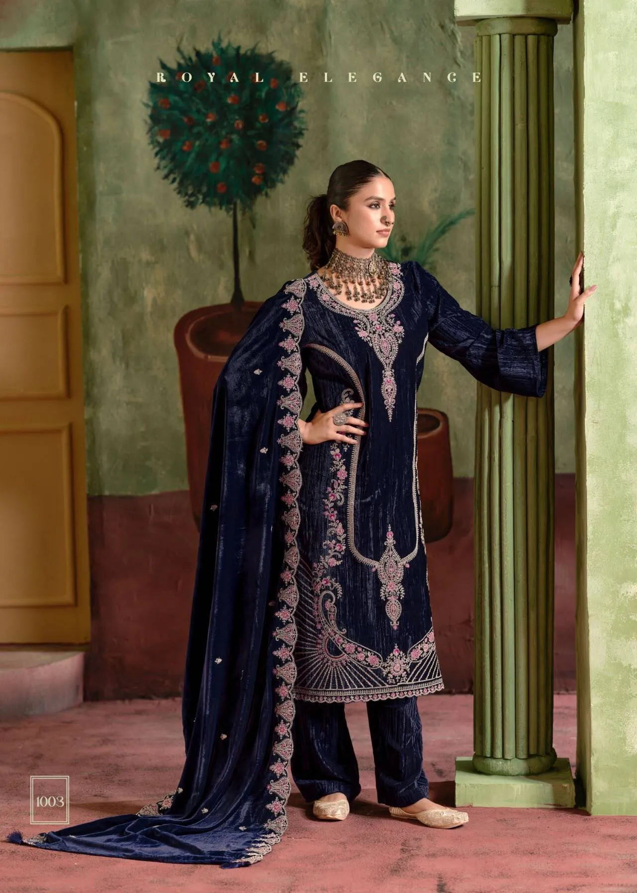 Mumtaz Arts Alisha catalog wholesale ladies dress material online - Sanvari Fashion