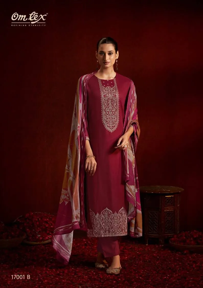 Omtex Basirah catalog salwar kameez wholesale in kolkata video - Sanvari Fashion