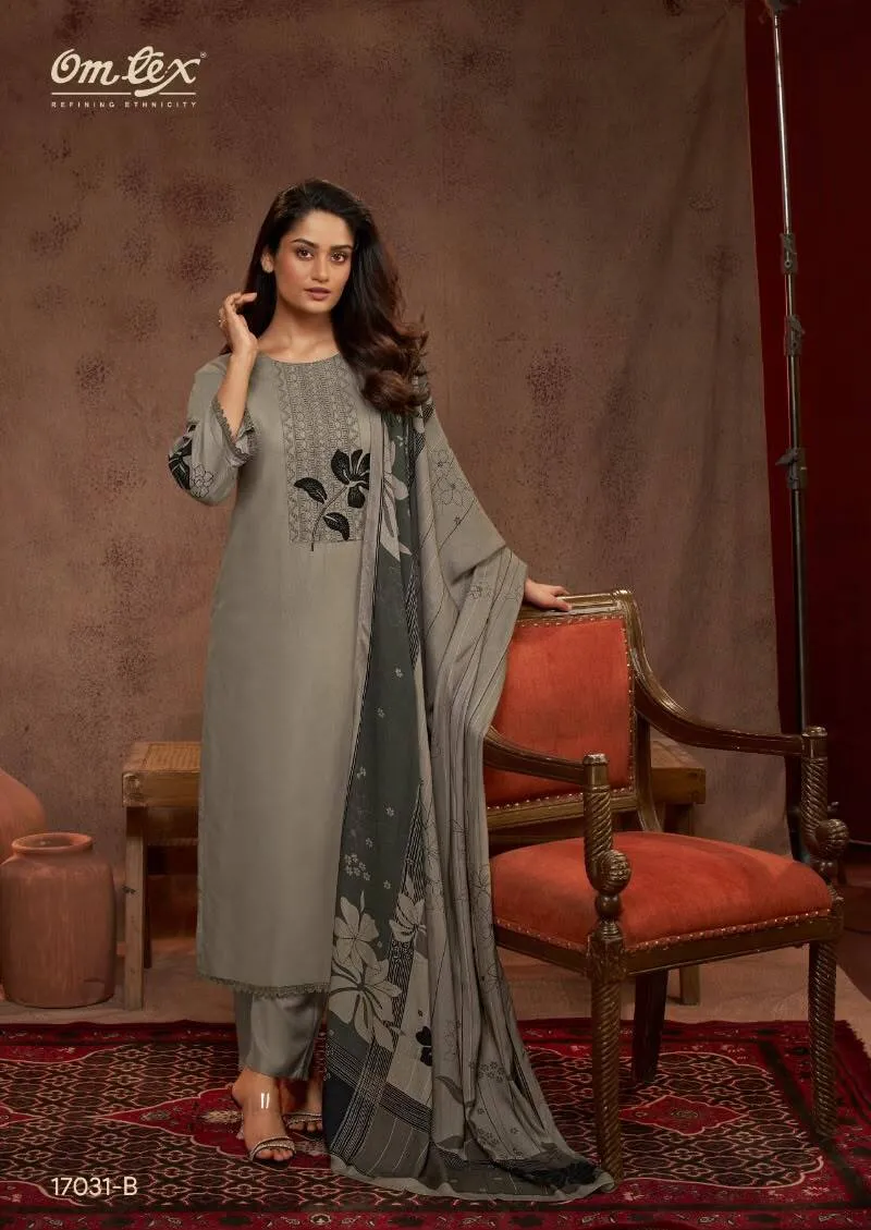 Omtex Brisa catalog wholesale market of salwar kameez in kolkata - Sanvari Fashion