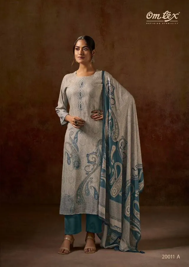 Omtex Oshin catalog wholesale dealers of salwar kameez in bangalore - Sanvari Fashion