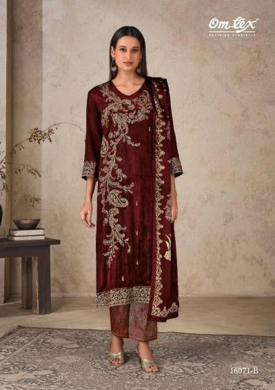 Omtex Ritha Crush vol 43 catalog www wholesale salwar kameez with price - Sanvari Fashion