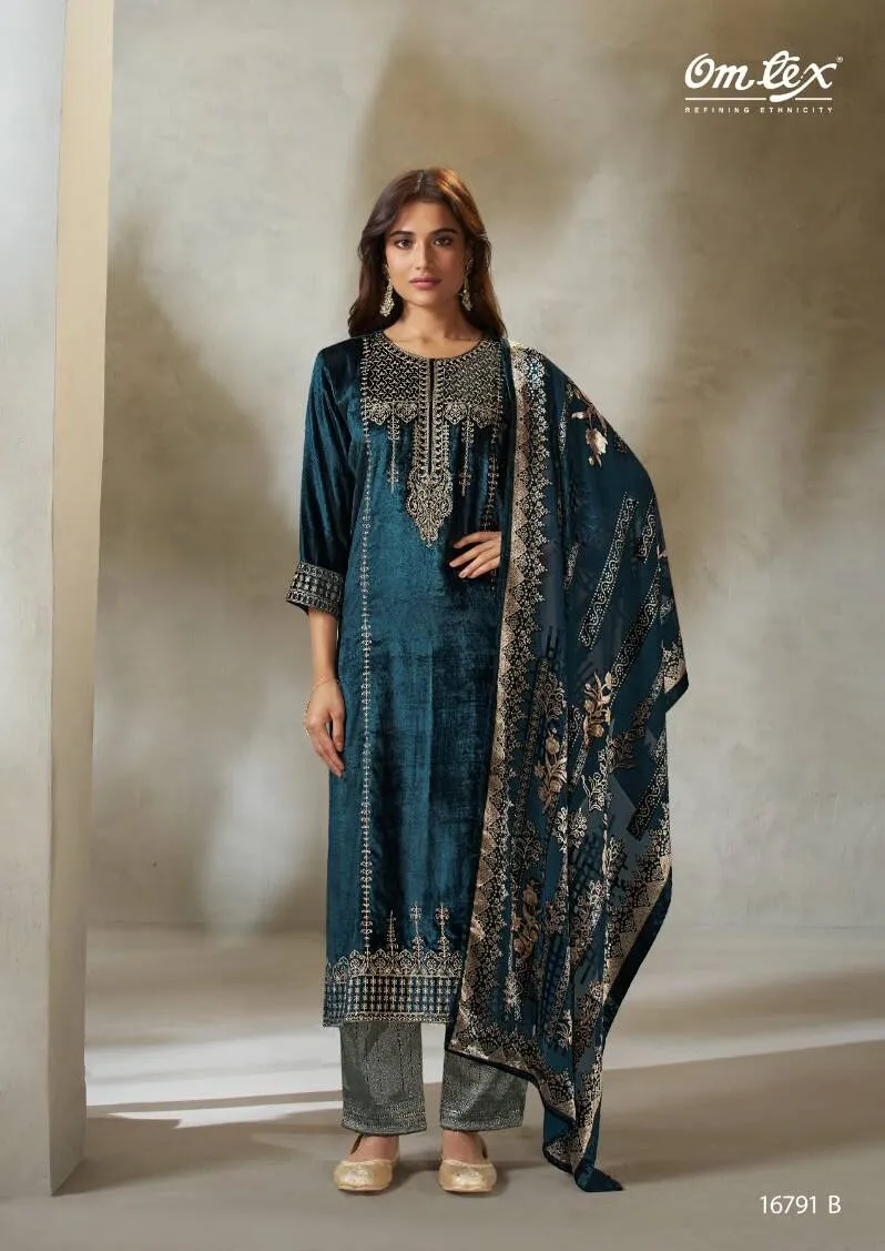 Omtex Ritha Vol 49 catalog wholesale rate salwar kameez - Sanvari Fashion