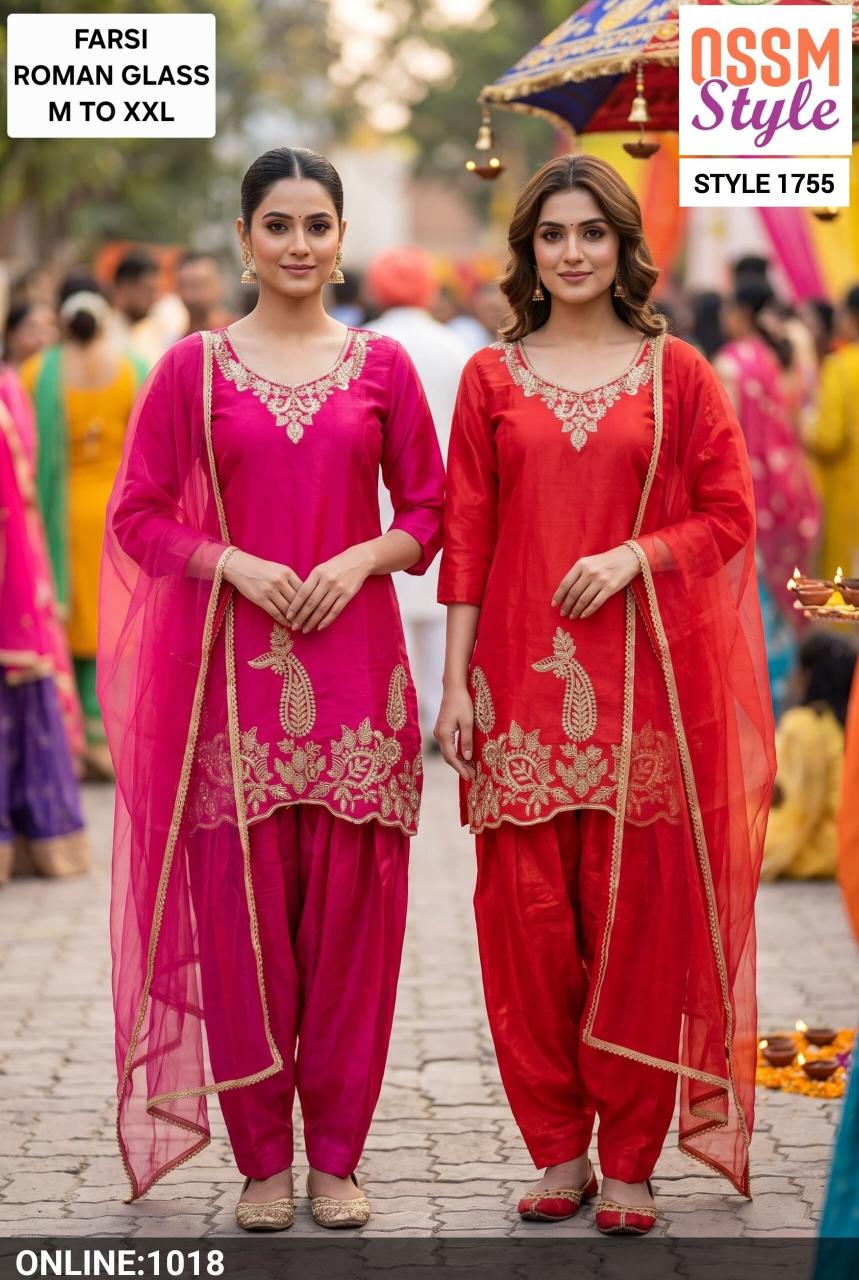 Ossm 1755 catalog wholesale dress kurti shop in chennai - Sanvari Fashion