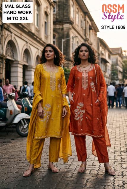Ossm 1809 catalog wholesale tzu kurti online - Sanvari Fashion