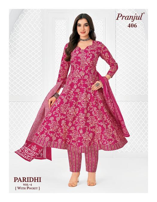 Pranjul Paridhi Vol-4 – Anarkali Style Kurti Pant With Dupatta - Wholesale Catalog - Sanvari Fashion