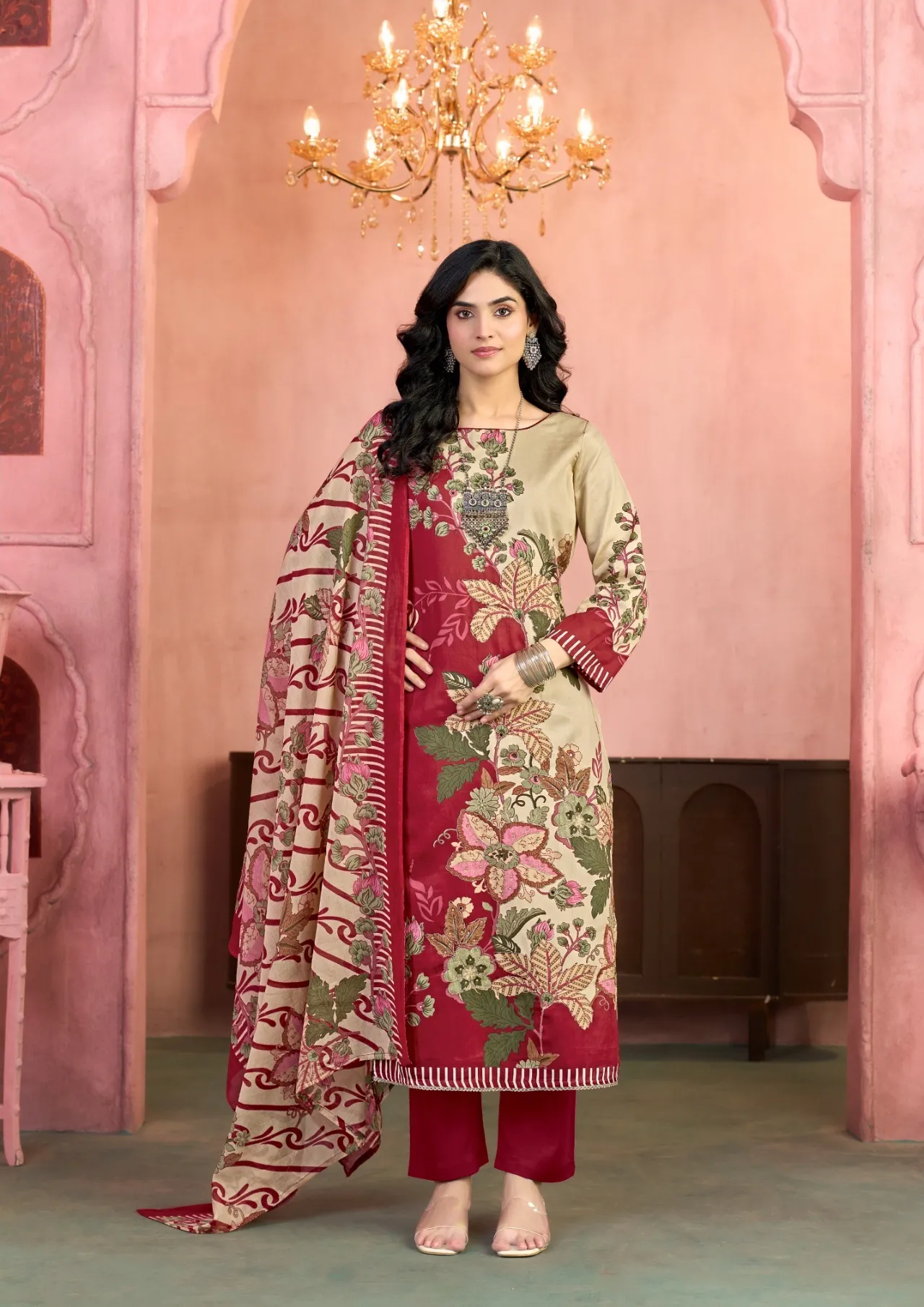 Radhika Azara Kayka D 1239 catalog wholesale catalog dress material manufacturers online - Sanvari Fashion