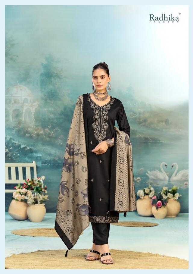 Radhika Azara Shafinaz vol 3 catalog surat manufacturers dress material - Sanvari Fashion