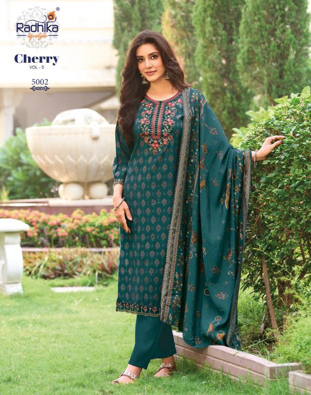 Radhika Lifestyle Cherry Vol 5 Catalog w brand kurtis wholesale in mumbai - Sanvari Fashion