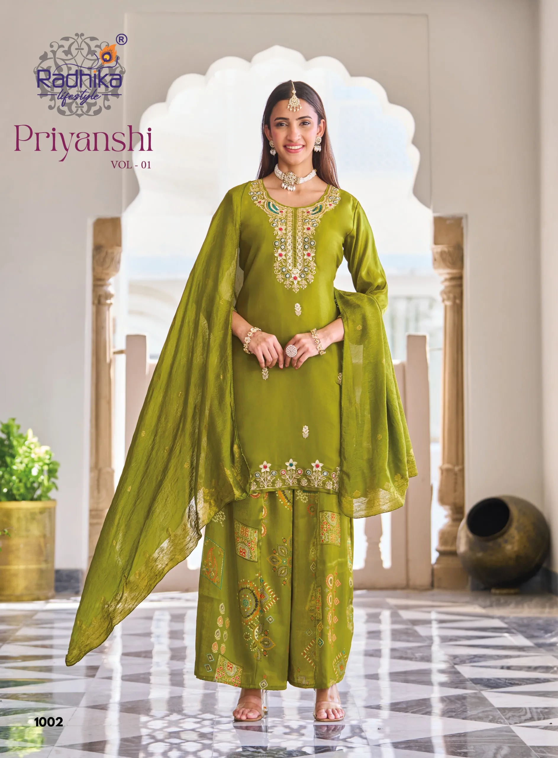 Radhika Lifestyle Priyanshi vol 1 catalog kurti online wholesale india - Sanvari Fashion