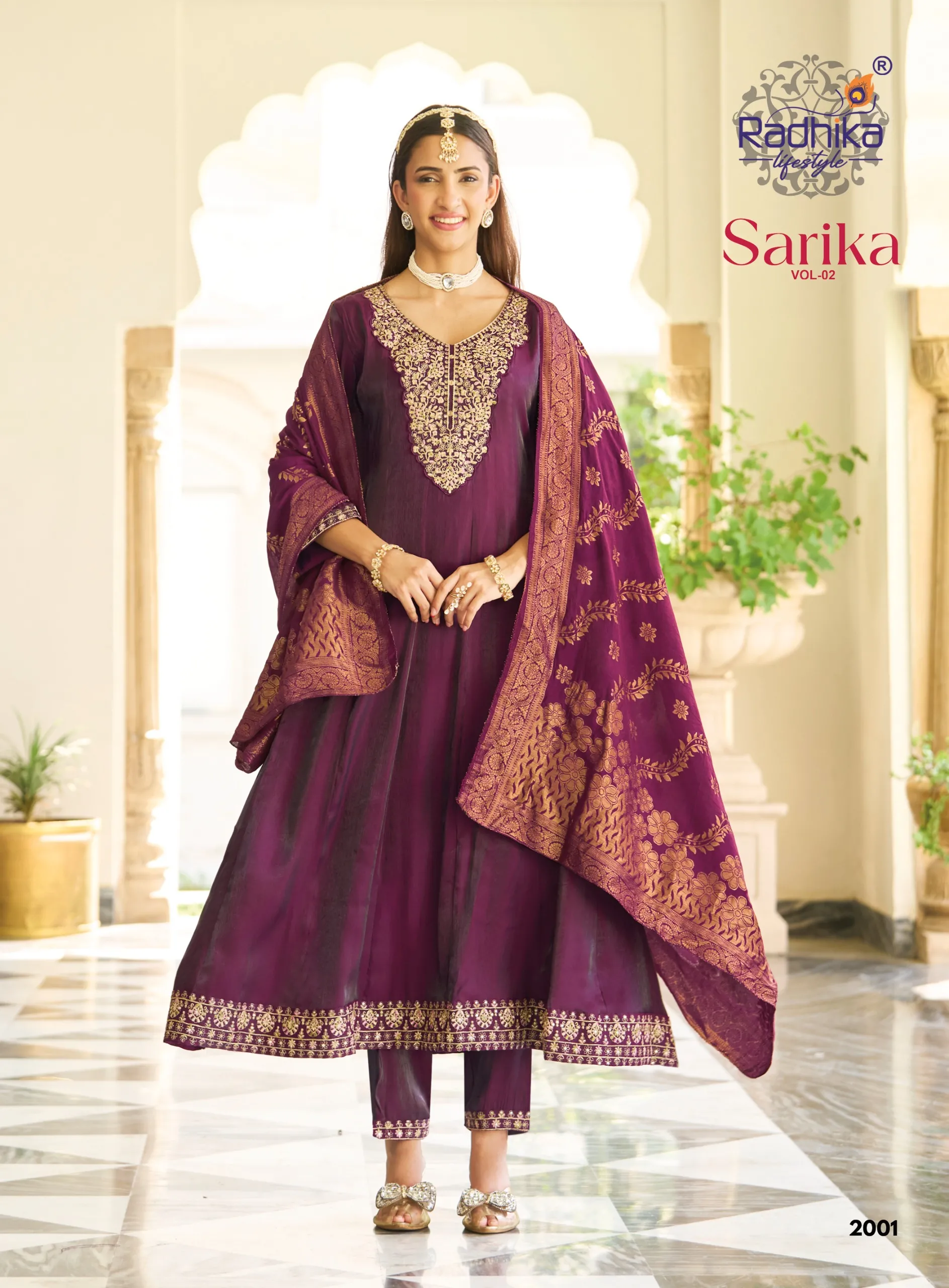 Radhika Lifestyle Sarika vol 2 catalog branded kurti wholesale in delhi - Sanvari Fashion