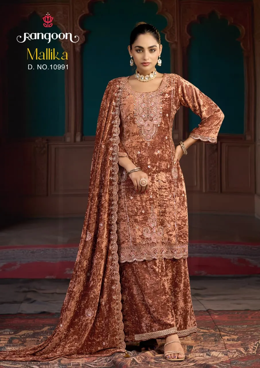 Rangoon Mallika catalog v s textiles wholesale kurtis - Sanvari Fashion