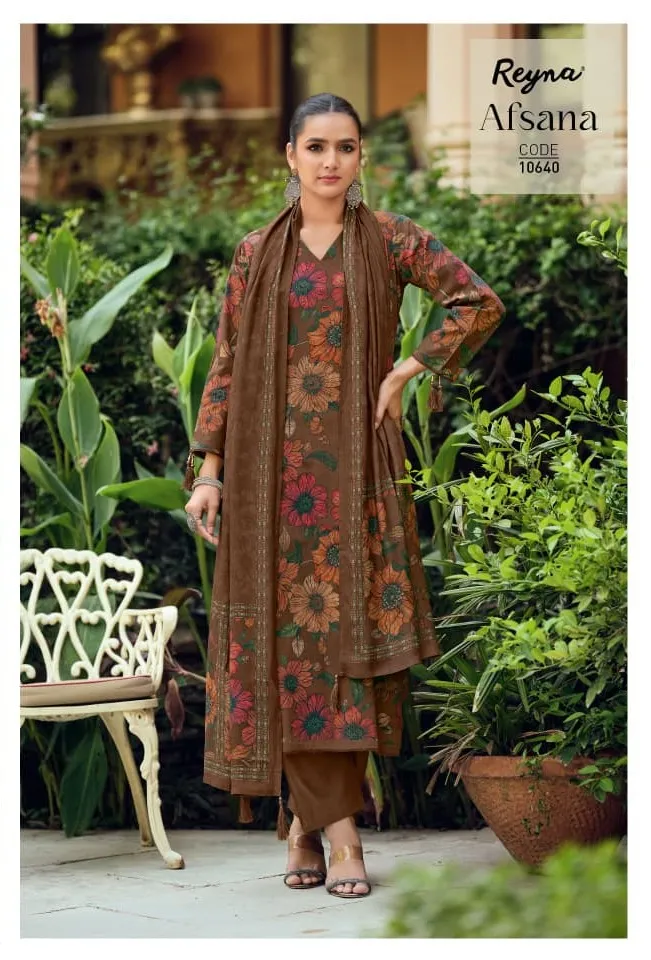 Reyna Afsana catalog salwar kameez wholesale surat - Sanvari Fashion