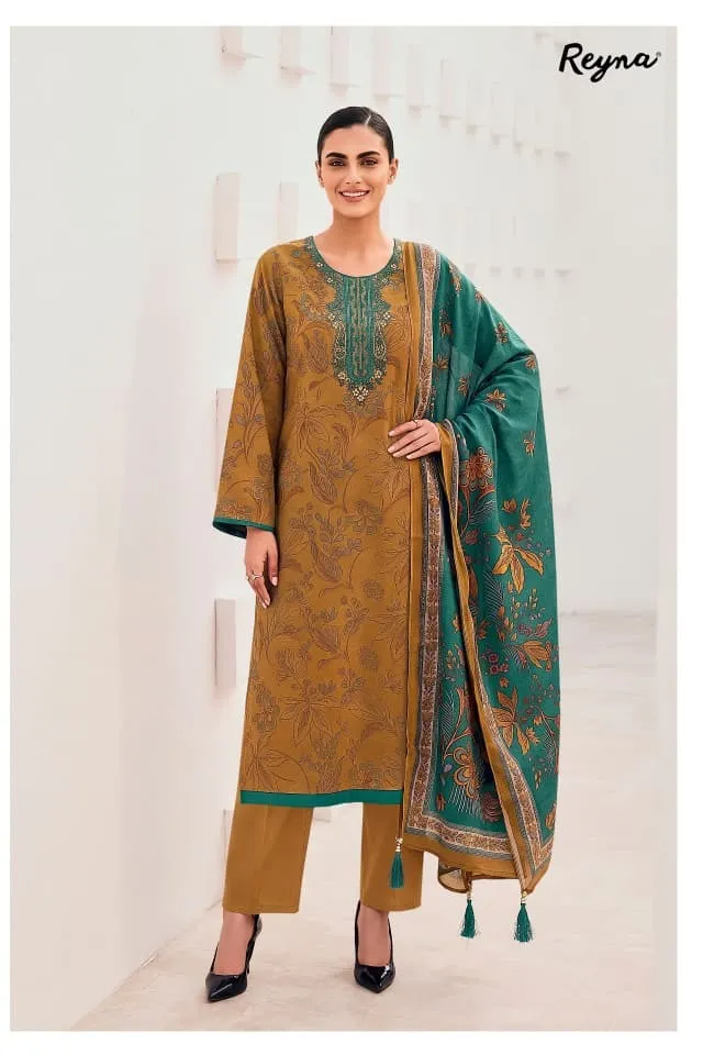 Reyna Kridha catalog unstitched salwar kameez wholesale pakistan  - Sanvari Fashion
