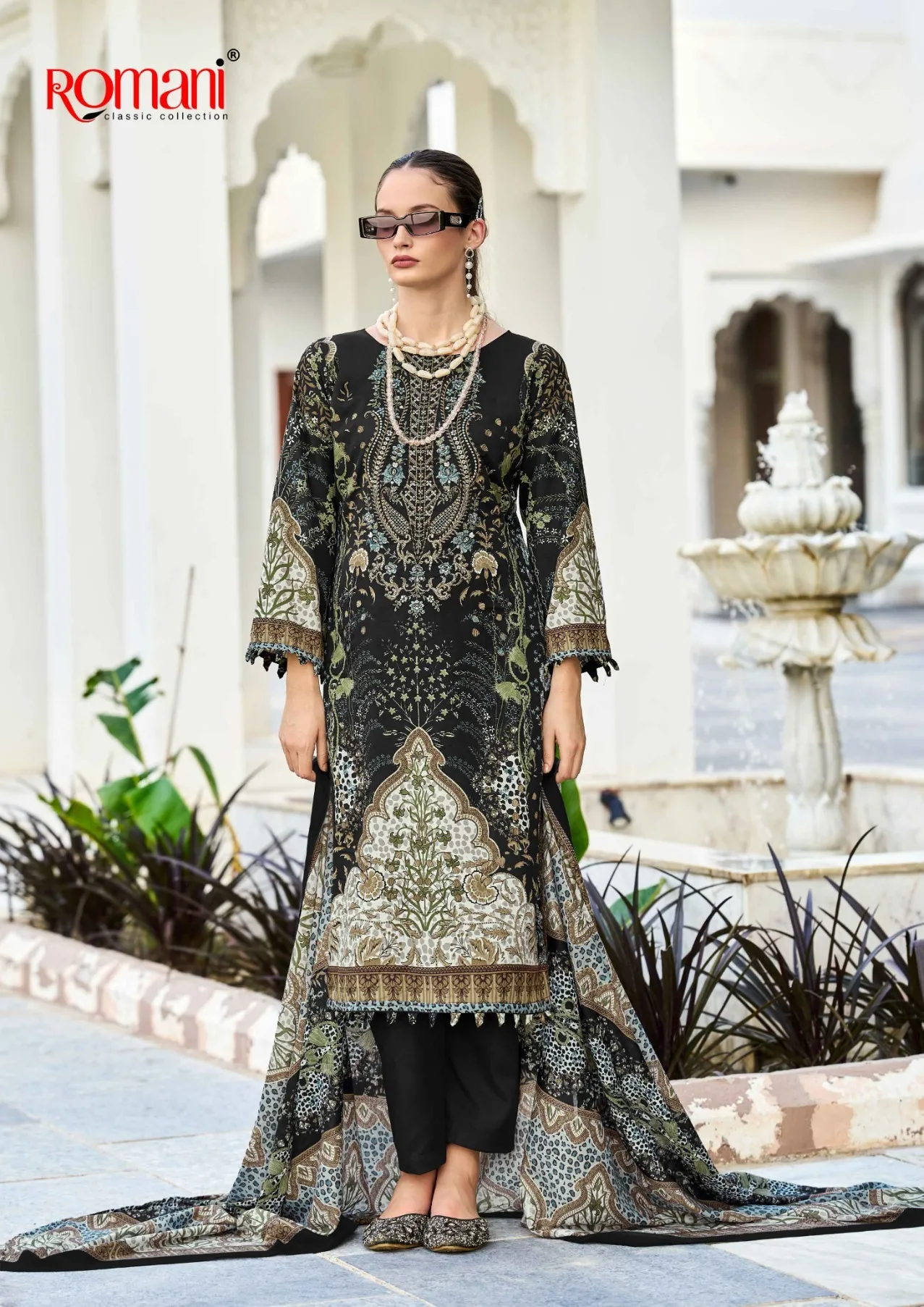 Romani Needle Wonder Vol 17 catalog wholesale marlet online for cotton dress materials - Sanvari Fashion