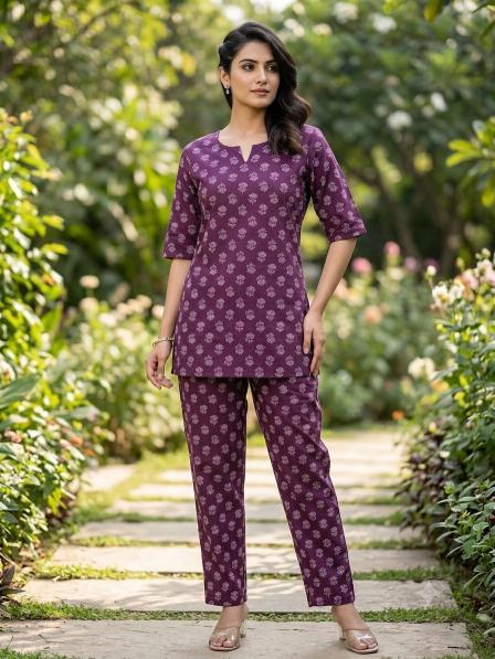 Sabella Cotton vol 756 catalog modest co ord sets - Sanvari Fashion