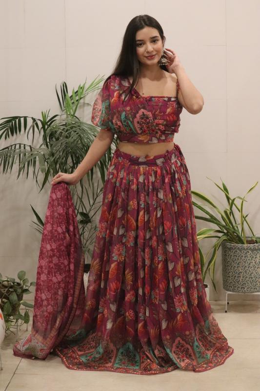 Sabella KR 120 catalog party wear lehenga wholesaler in mumbai - Sanvari Fashion