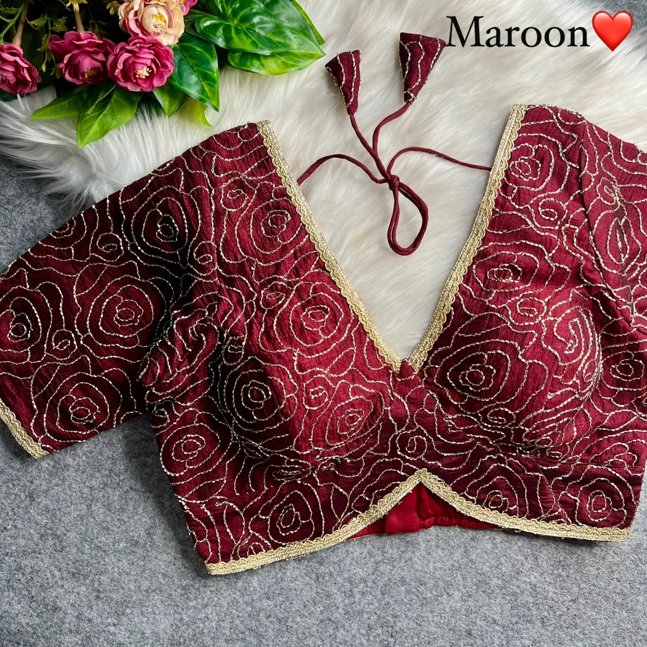 Sabella Pure Vichitra Silk vol 1 catalog Partywear desginer blouse wholesaler - Sanvari Fashion