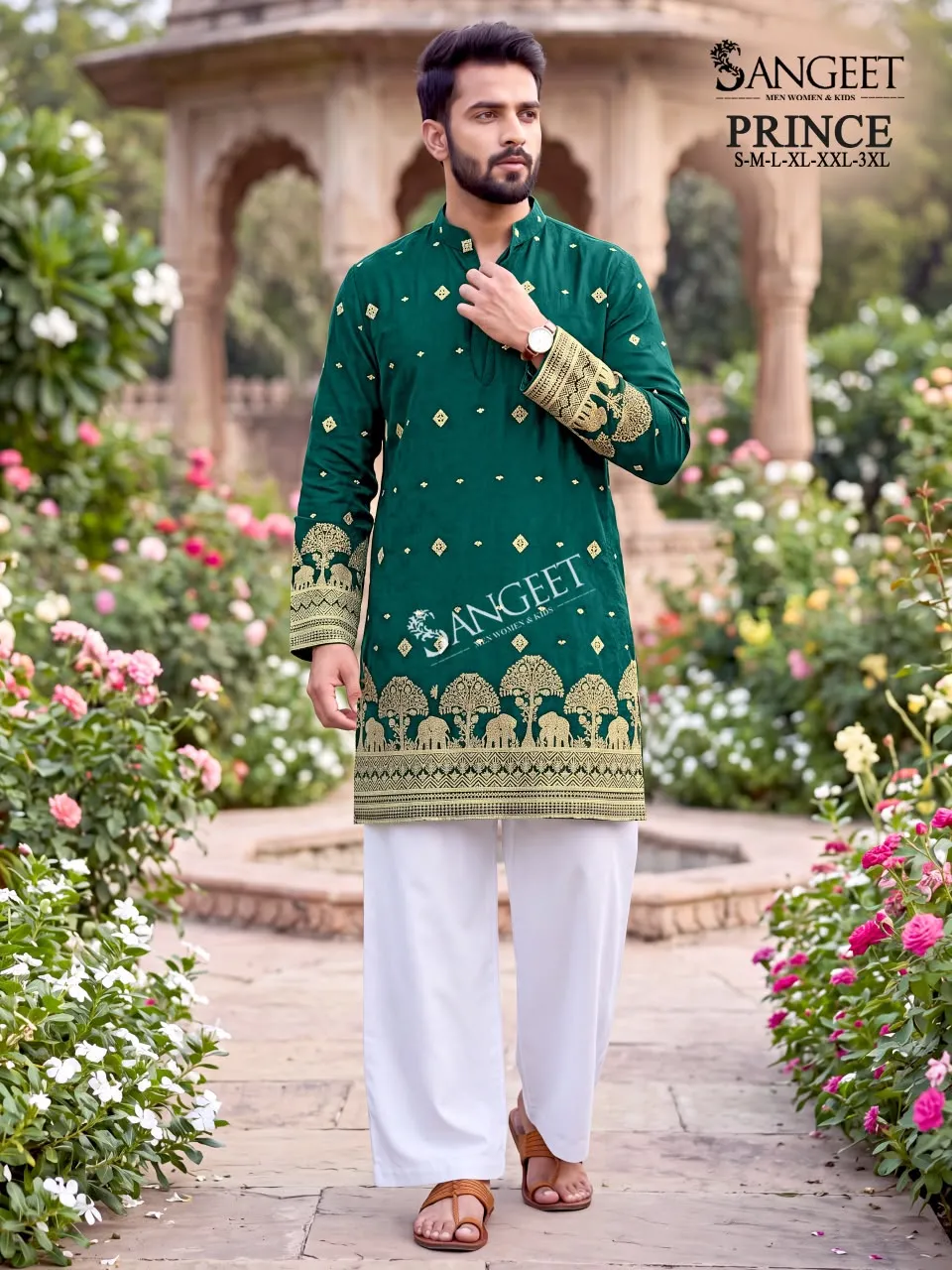 Sangeet Prince catalog Mens latest fashion collection - Sanvari Fashion