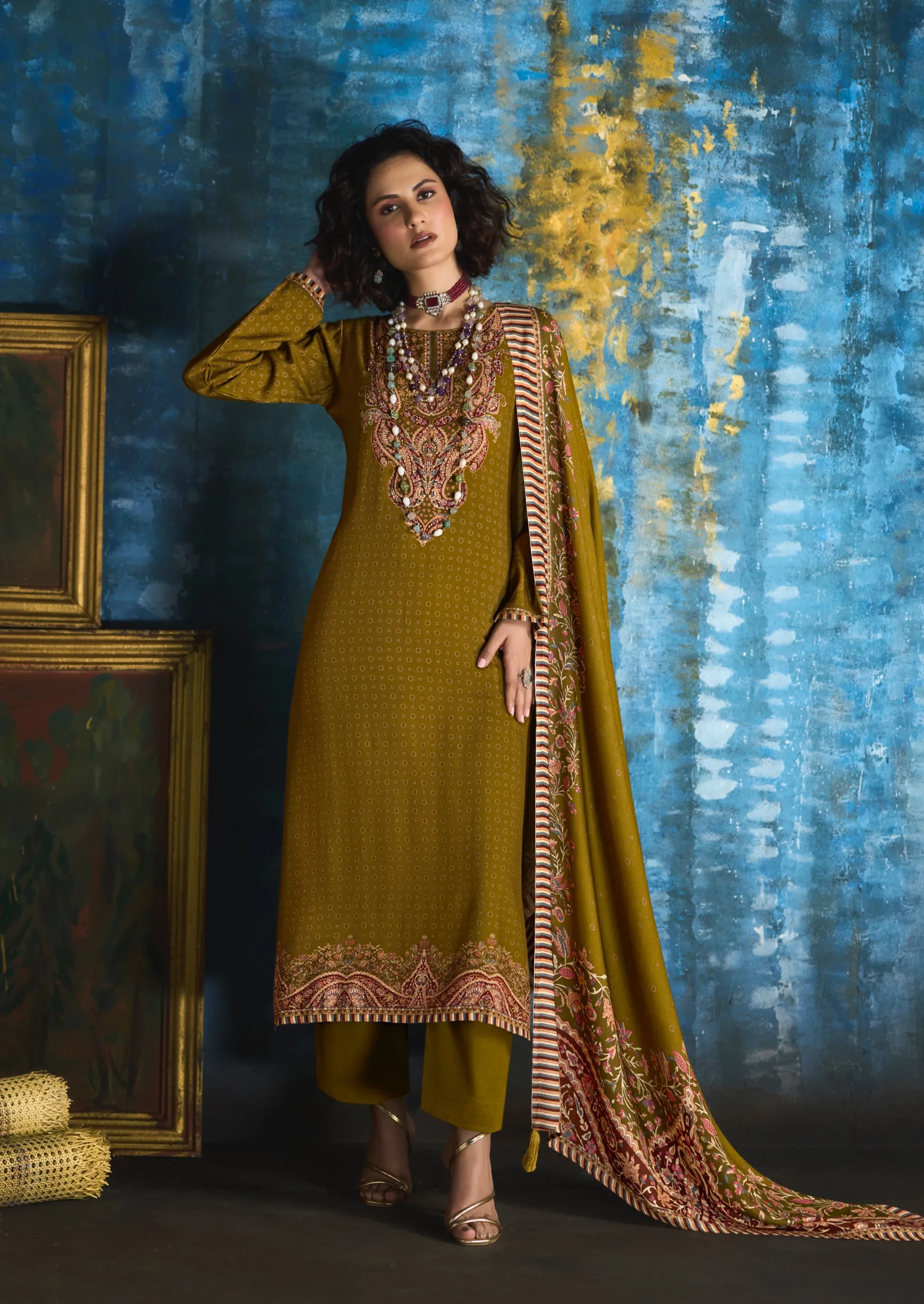 Sanna Hazel catalog unstitched salwar kameez wholesalers in kolkata - Sanvari Fashion