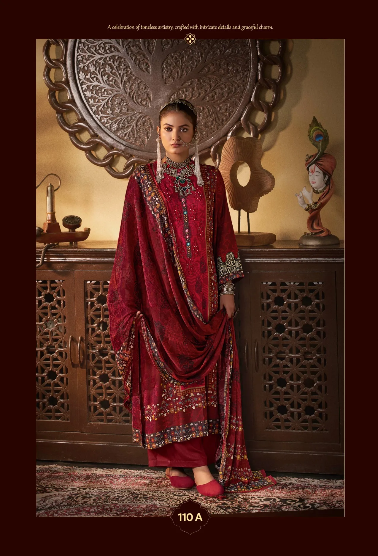 Shiddat Castiel 110 catalog chennai salwar kameez wholesaler - Sanvari Fashion