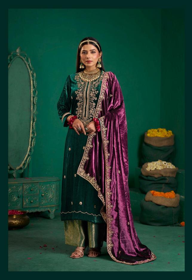 Shiddat Zareen catalog wholesale salwar kameez suppliers in surat - Sanvari Fashion