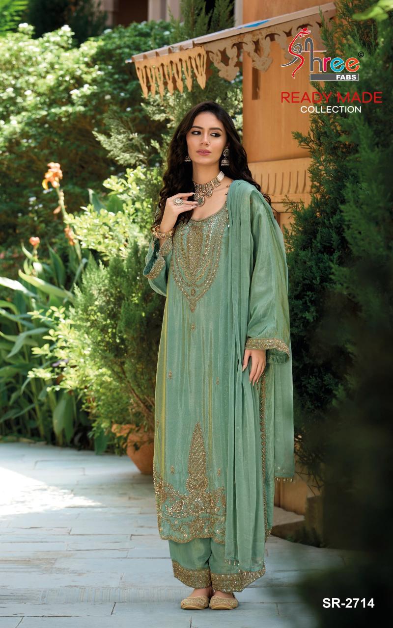 Shree Fabs 2714 catalog pakistani suits wholesalers in amritsar - Sanvari Fashion