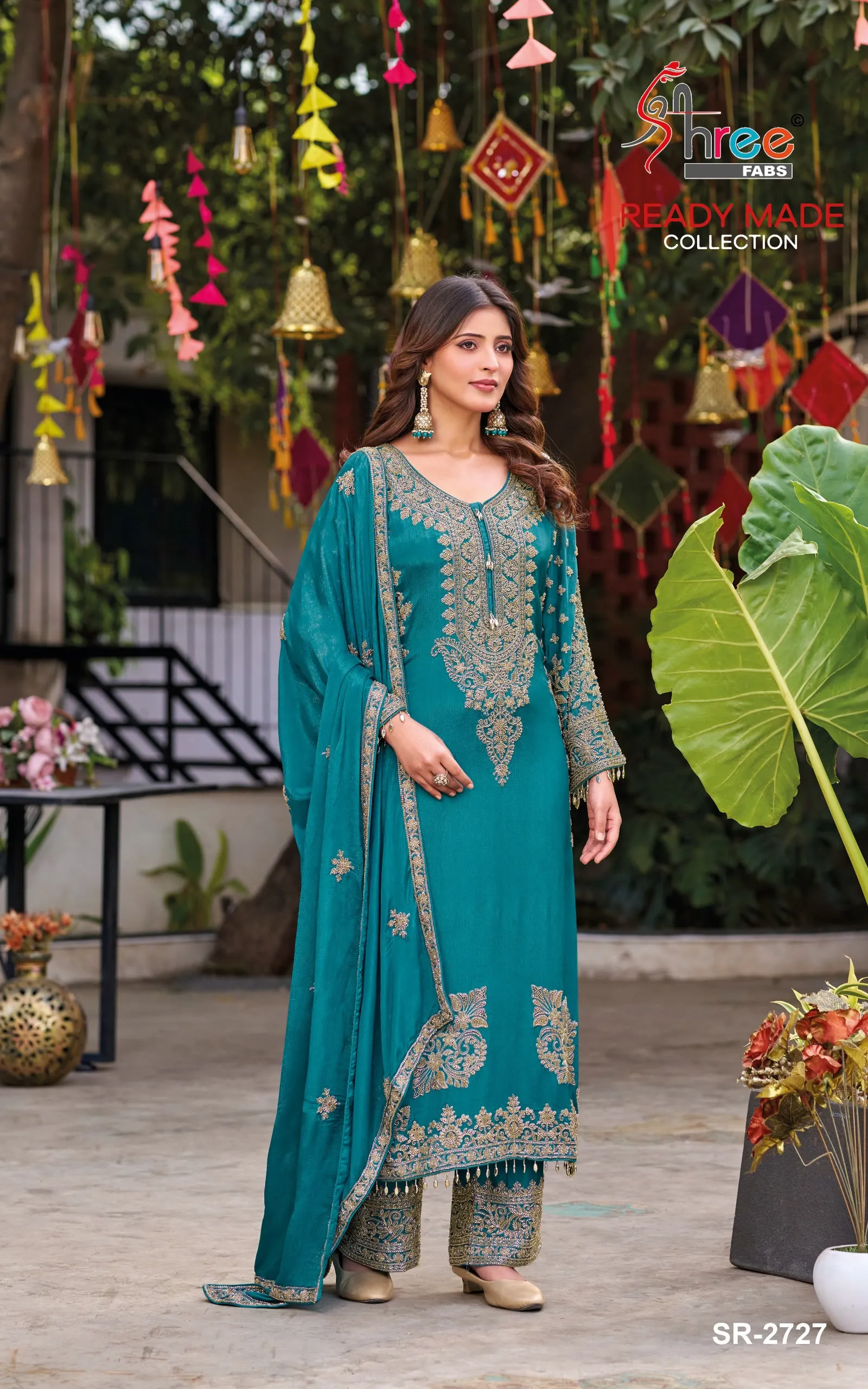 Shree Fabs 2727 catalog pakistani replica suits wholesale - Sanvari Fashion