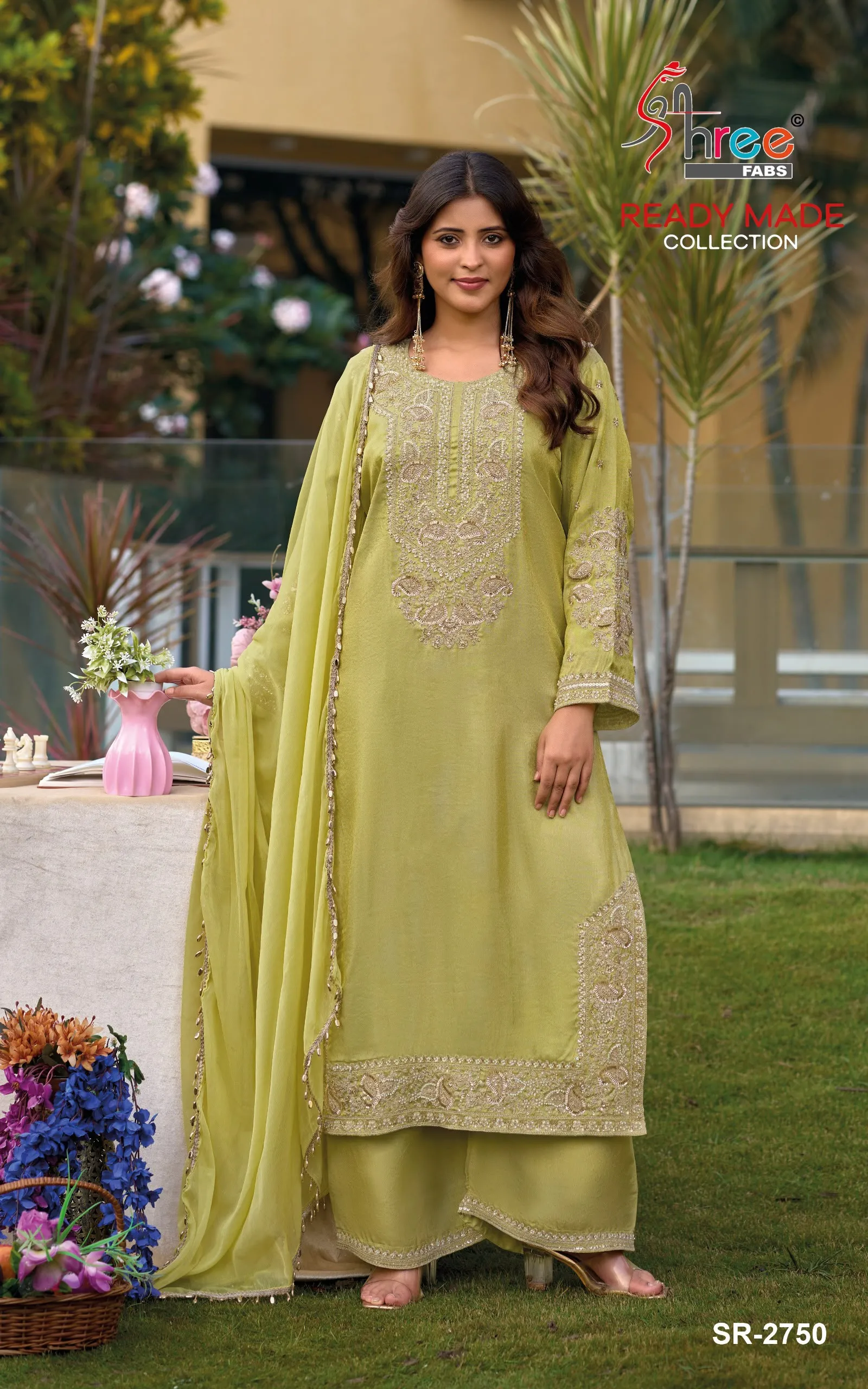 Shree Fabs 2750 catalog wholesale pakistani suits buy online - Sanvari Fashion