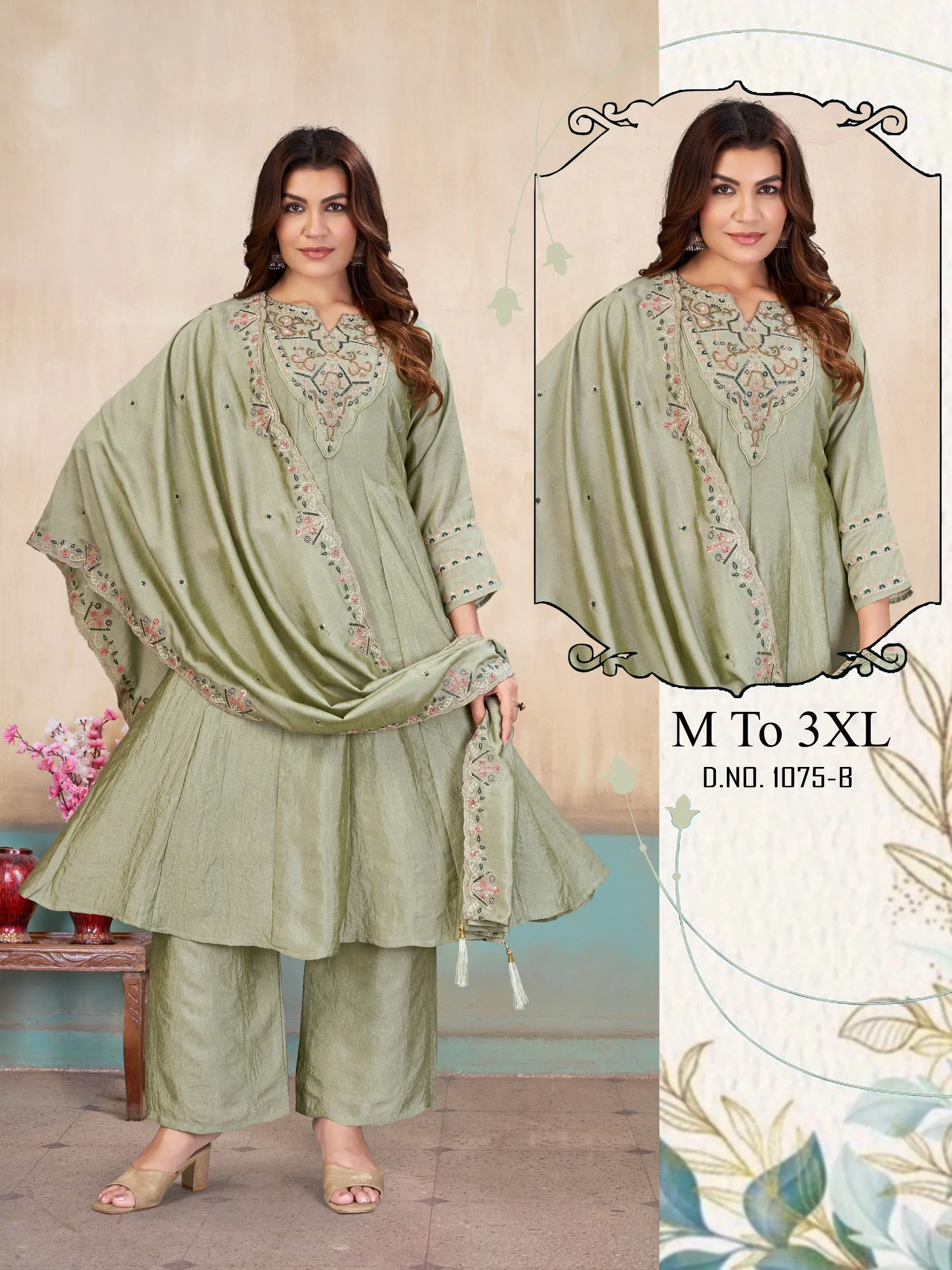 Sinhan 1075 catalog wholesale kurti catalogue surat gujarat - Sanvari Fashion