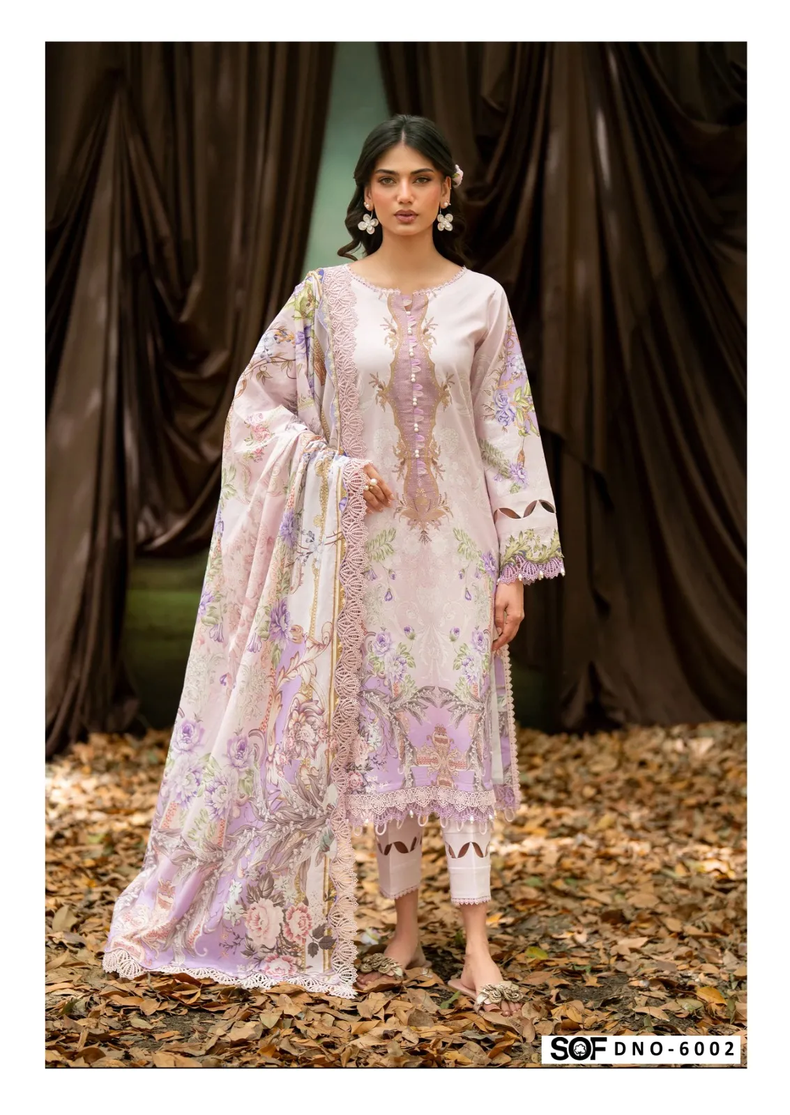 Sof Asim Zofa Vol 6 â€“ Karachi Dress Material Wholesale Catalog - Sanvari Fashion
