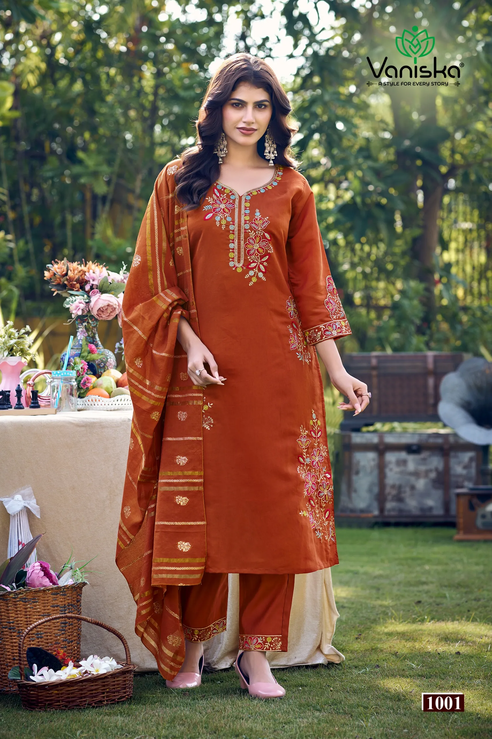 Vaniska Gulzar catalog kurti wholesaler in raipur - Sanvari Fashion