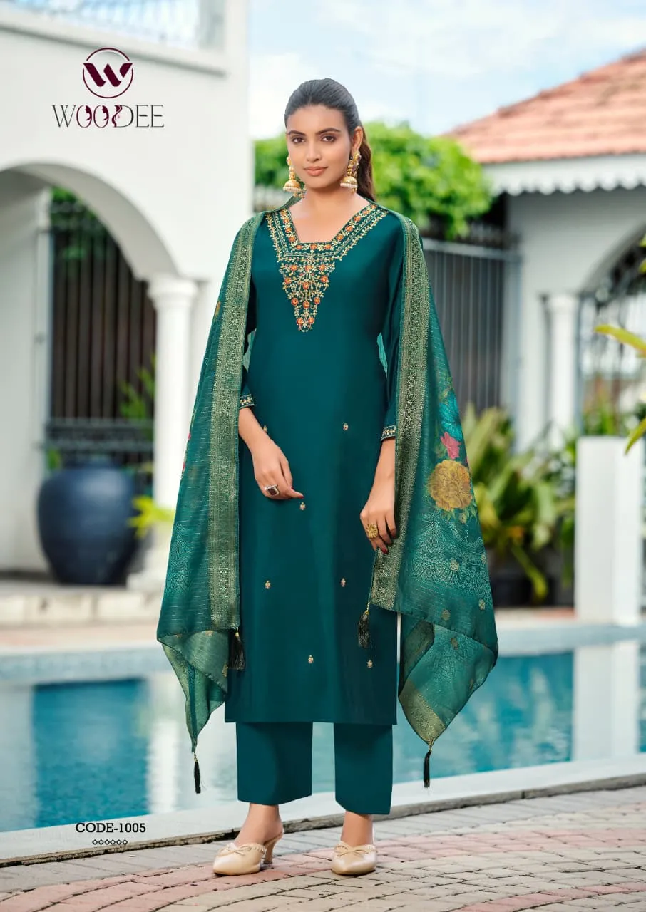 Woodee Devika Catalog wholesale kurtis in secunderabad - Sanvari Fashion