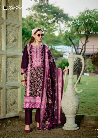 Zulfat Shahinoor catalog wholesale online shopping dress material - Sanvari Fashion