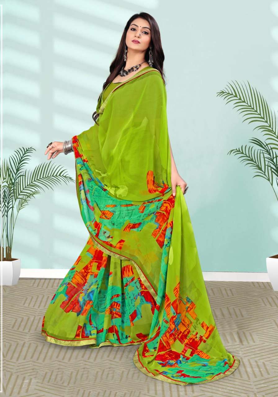 Radha Casual Wear Indian weight Saree Online catalog