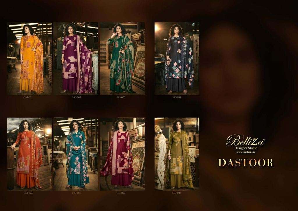 Belliza Dastoor Pashmina Dress Material
