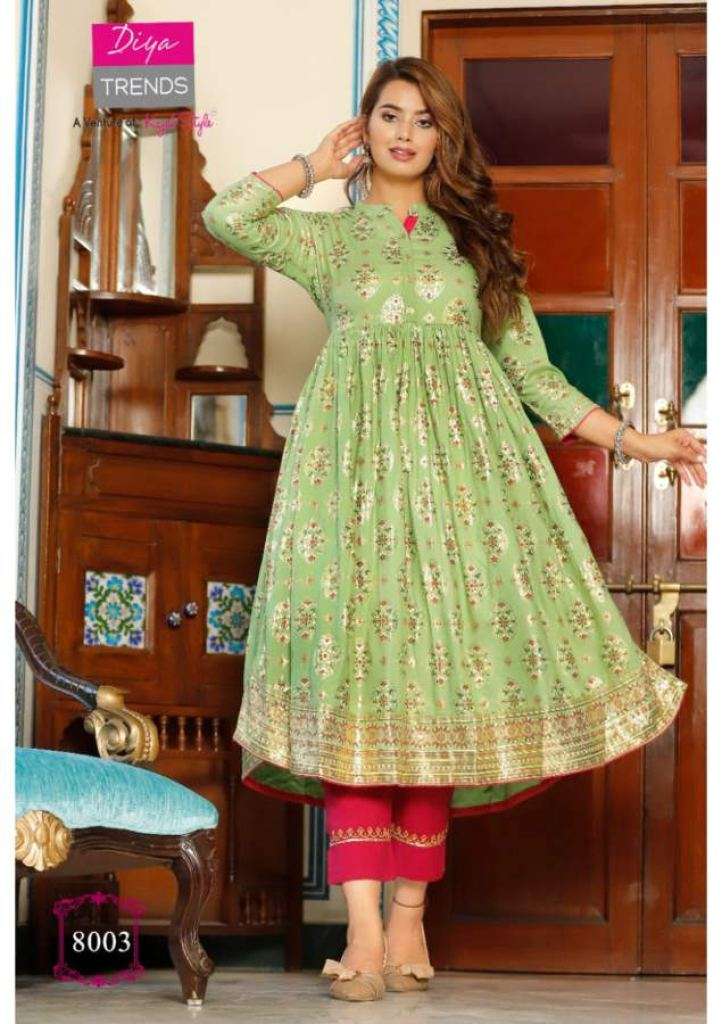 Kajal Style Ethnicity vol 8 Fancy Wear Designer Anarakali Kurti 