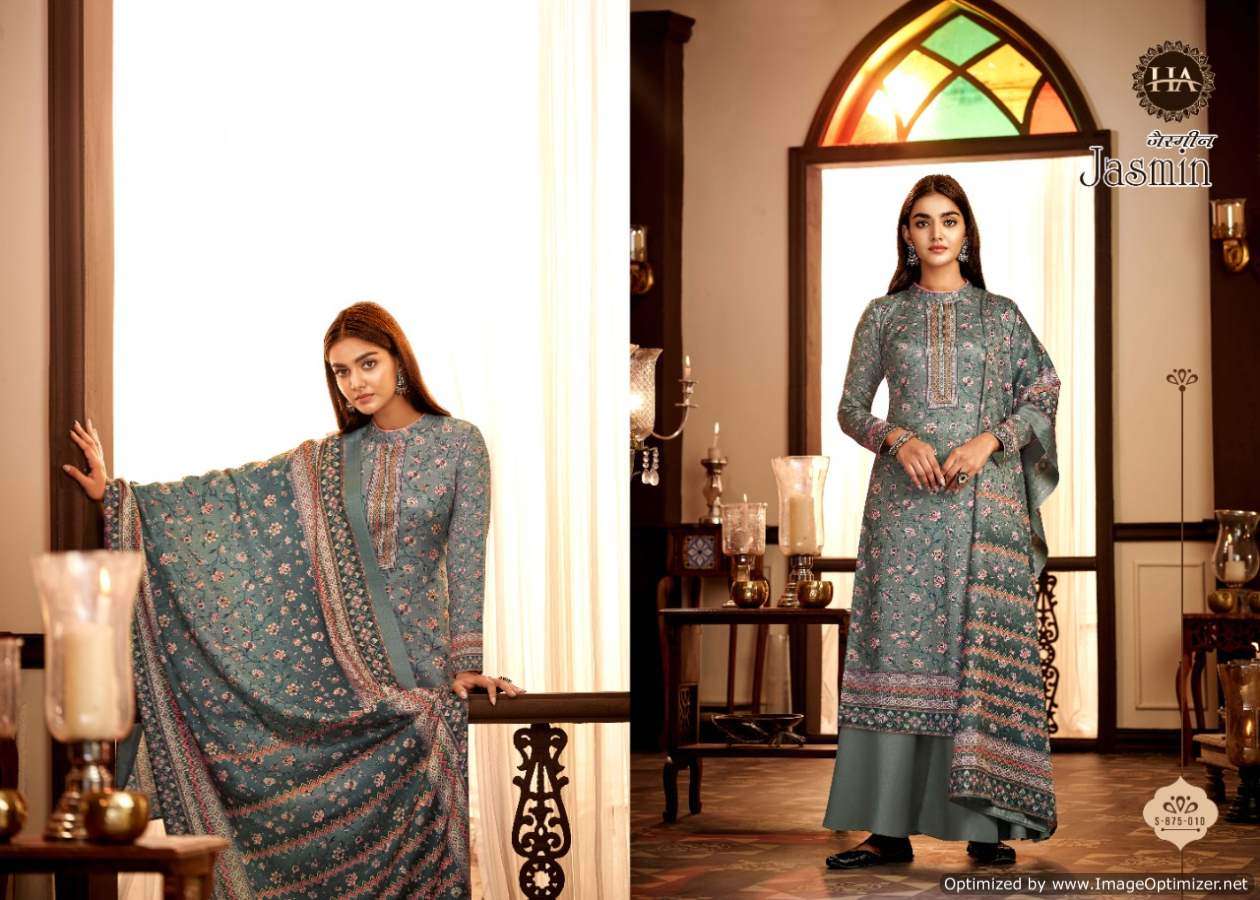 Harshit Jasmin Digital Printed Wool Pashmina catalog 