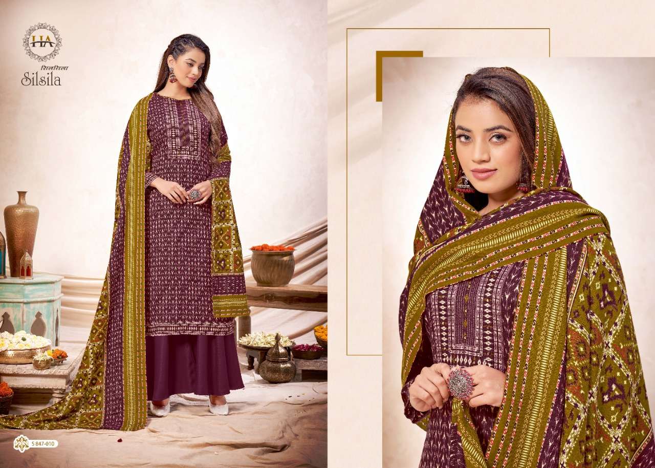 Harshit Silsila Winter Wear  pashmina suits wholesale online