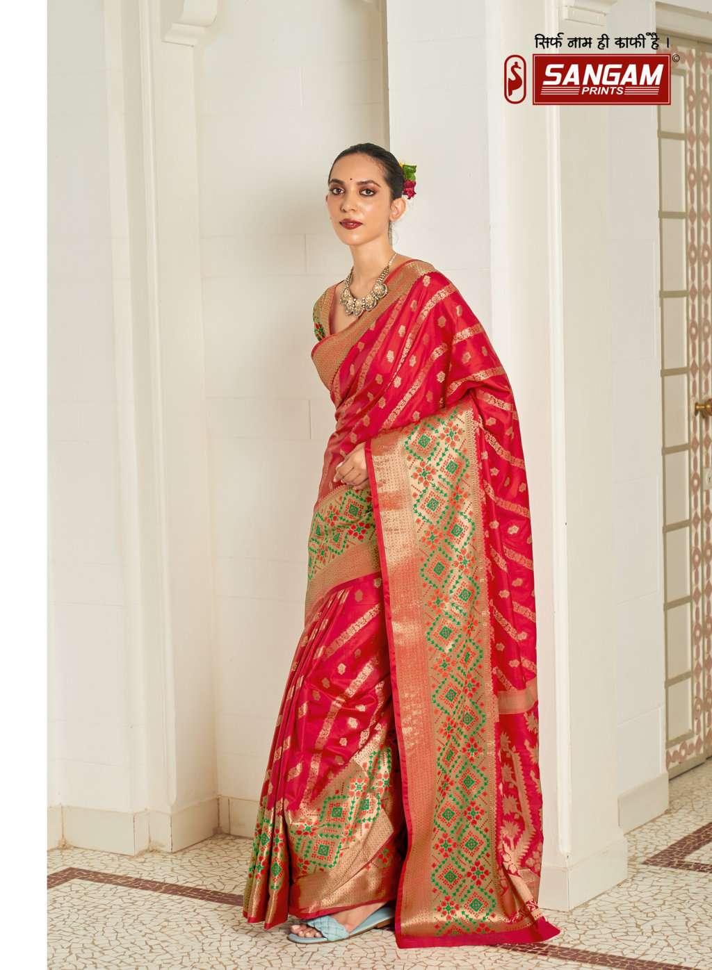 Sangam Arpita Silk Festive Banarasi  silk saree wholesalers Collection
